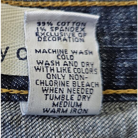 GAP Women's 16 Reg Jeans Boy Cut Medium Blue 5 Pockets 36 x 32.5 99% Cotton - Picture 9 of 9